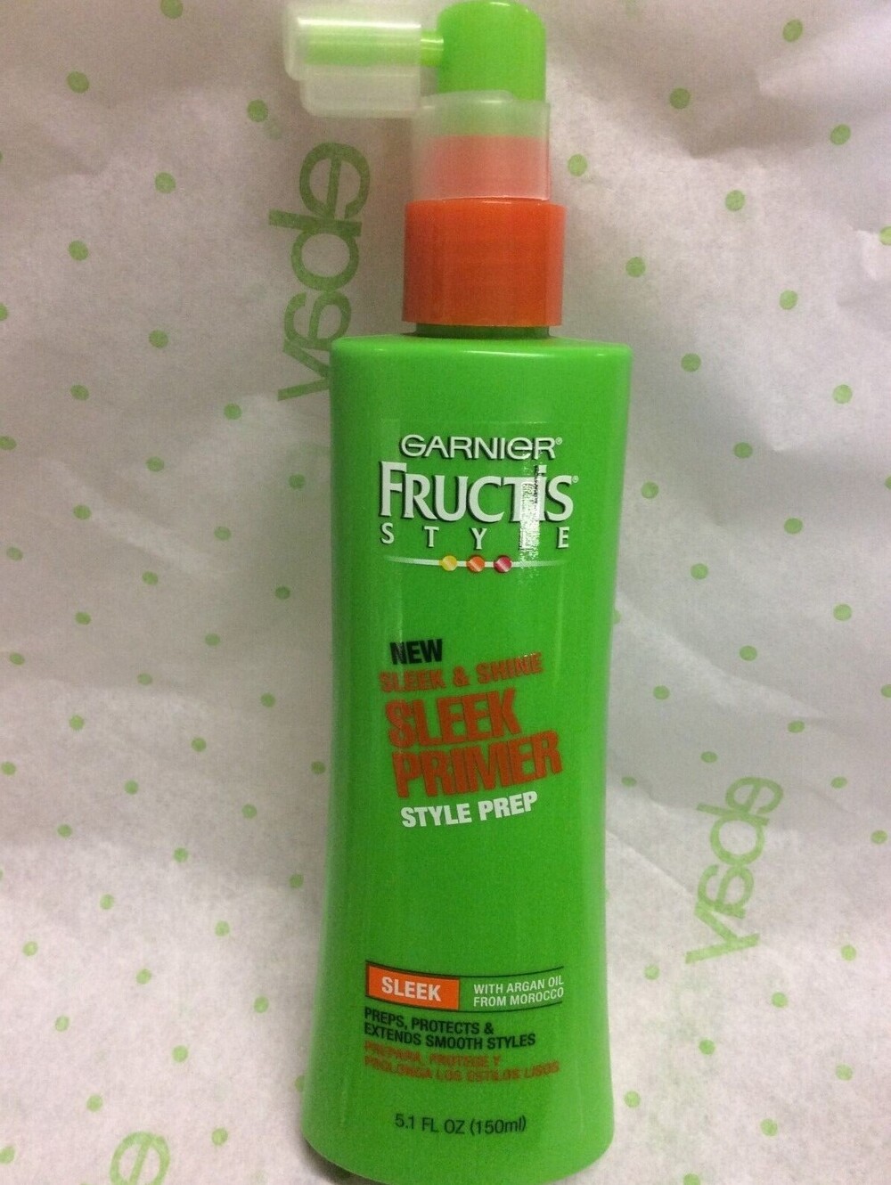 Garnier Fructis Sleek & Shine Primer 5.1 Ounce (150ml) NEW.